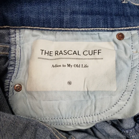MOTHER Denim The Rascal Cuff Jeans Size 27 - Picture 6 of 10